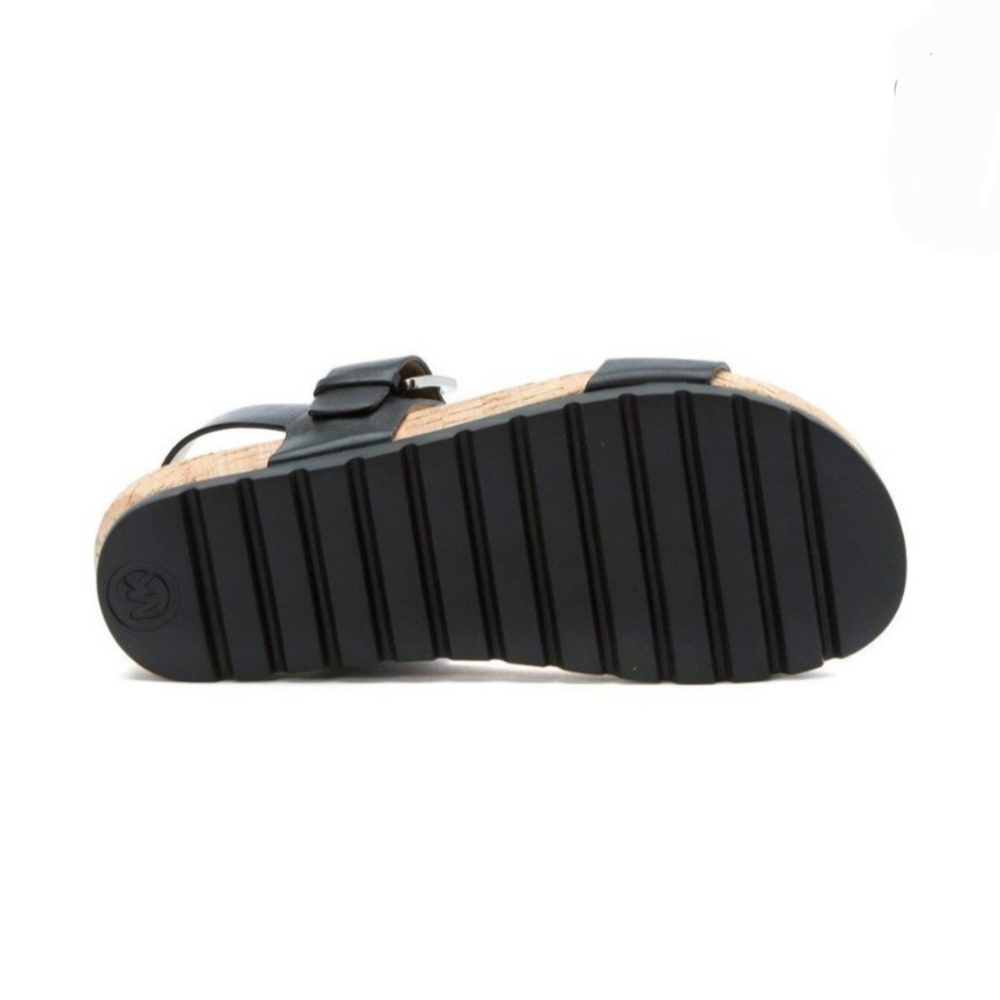 Michael Kors Judie Flatform Treaded Sandals Black - Picture 5 of 12